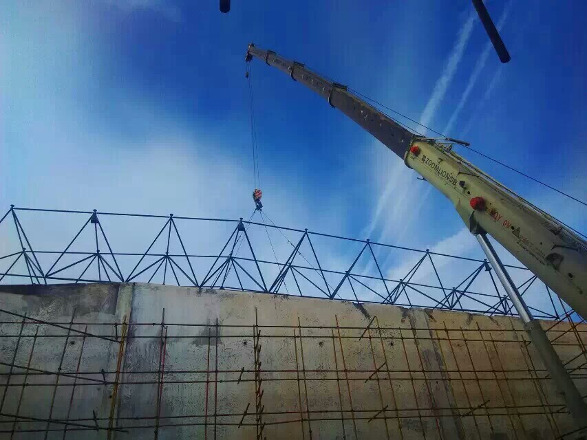 阿城食堂网架结构工程