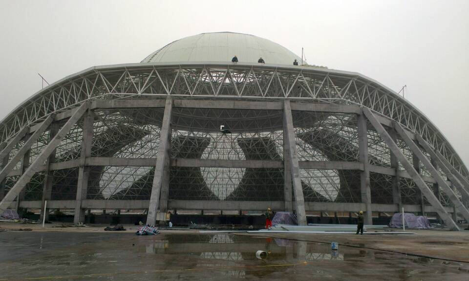 阿城温泉馆网架工程